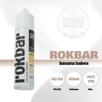 Liquid Vape Rokbar Creamy Layer Banana Babes 60ML By Rokbar.Co 8MG