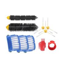 50sets for IROBOT, side brush, bristles and flexible mixers Roomba 600 610 620 625 630 650 660