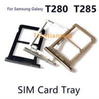 Sim Tray Holder For Samsung Galaxy Tab A 7.0 2016 T280 T285 SIM Card Tray Slot Holder Adapter Socket Repair Parts