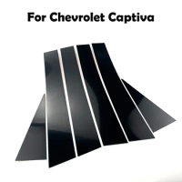 Car Accessories BC column Rear Triangle Trim Decoration trim Sticker Case For Chevrolet Captiva 2008-2018