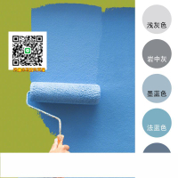 莫蘭迪硅藻泥臟粉灰藍彩色墻漆室內乳膠漆墻面漆油漆家用自刷涂料