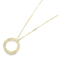 【二手名牌BRAND OFF】Cartier 卡地亞 18黃K金 LOVE 項鍊