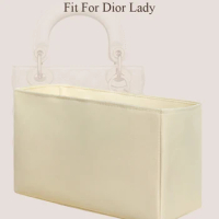 Nylon Purse Organizer Insert for Dior Lady Mini/S/M Handbags Inner Liner Bag Storage Bag Cosmetics Bag Organizer Insert