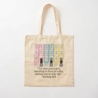 Notting Hill Tote Bag shopping bags foldable Handbags shopping bag logo Canvas Tote Bag