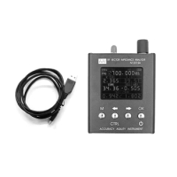 N1201SA 140Mhz - 2.7Ghz UV RF Vector Impedance ANT SWR Antenna Analyzer Meter Component Tester Resistance/Impedance/SWR