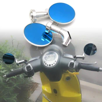 For Motorcycle Rearview Mirrors Honda CBF125R CBF150 CBF 190TR CBX1000 Cafe Racer Rear View Side Glass Kit Aluminum Accessories