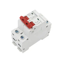 2P DC 1000V Solar Mini Circuit Breaker 6A/10A/16A/20A/25A/32A/40A/50A/63A DC MCB for PV System