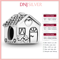 Charm bạc 925 cao cấp, hàng chuẩn bạc - Charm Home sweet home thích hợp để mix vòng tay charm - DN20