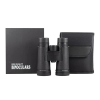 8x42 Binoculars for Adults High Powered Compact BAK4 Binoculars Phone Adapter Clear Low Light for Bird Watching Hunting Travel