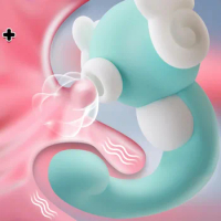 Small Hippocampus Clit Sucker Vagina Sucking Massage Masturbation Device Frequency Oral Sex Nipple Adult Erotic Sex Toys
