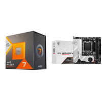 【AMD 超微】〈自MO價〉R7 7800X3D+微星 MPG B650I EDGE WIFI ITX主機板
