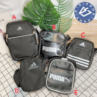 帝安諾 -Puma ADIDAS 包包 經典 皮革 側背包 小包 腰包 黑色 咖啡色 側包07480602 AJ4231【APP下單享4%點數】