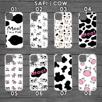 Soft Case Casing Custom Iphone 14 13 12 11 Pro Plus Max Mini Sapi Cow