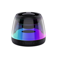 [COD] Hot-Selling Magnetic Speaker Phone Stand Portable RGB Bluetooth Speaker with Subwoofer for Out