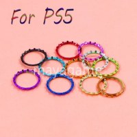 50pcs for Sony Plating Replacement Accessories Accent Rings for Playstation 5 PS5 Controller