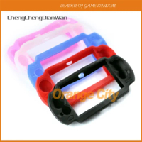 ChengChengDianWan Silicone Skin Protector Cover Case Shell For Sony PSV 1000 PS Vita PSV1000 Console 5pcs/lot