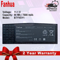 Fanhua 11.1V 90Wh BTYVOY1 Laptop Battery for Dell Alienware M17x R3 R4 7XC9N C0C5M 0C0C5M 318-0397 AM17XR3-6842BK