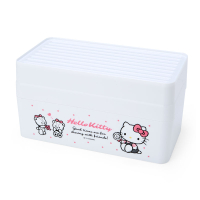 【震撼精品百貨】凱蒂貓 HELLO KITTY~日本SANRIO三麗鷗-磁鐵口罩收納盒-白*25860