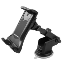 Large Sucker 360 Rotation 7"~12.9" Car Tablet Holder Mount Stand Stents for IPad Pro Mini 2 3 4 Air 2 Samsung S8 S9 XiaoMi ASUS