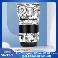 For Yongnuo 85mm F1.8R (For Canon RF Mount) Anti-Scratch Camera Lens Sticker Coat Wrap Protective Film Body Protector Skin