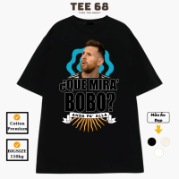 Áo thun bóng đá Messi BOBO Local Brand Tee 68 Cotton 100% Oversize Nam Nữ