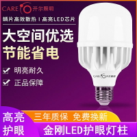 開爾照明新品LED金剛柱形燈泡球形節能燈E27大螺口大功率光源球泡