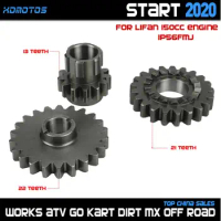 150cc Motorcycle Start Gear Bridge Gear Driven Gear Kit For lifan 150 LF150 1P56FMJ Horizontal Engine Dirt Pit Bike Parts
