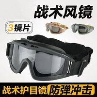 戶外沙漠戰術風鏡眼鏡護目鏡軍迷防風防霧防摔裝備擋風鏡