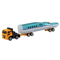 【TOMICA】超長型小汽車 NO.122 三菱 新幹線運輸車