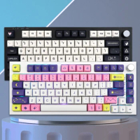 Anime Cute Constellation PBT Keycap XDA Profile printstream CSgo Keycaps For MX Switch Mechanical Gaming Keyboard Cap Custom Set