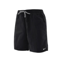 【NIKE 耐吉】SWIM 短褲 七吋海灘褲 男泳裝 運動 SWIMxEdifice 黑 NESSC451-001