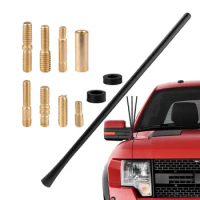 Radio Antenna For Truck SUV Roof Mounting Antenna Roof-Mounted Flexible Rubber Auto Radio Signal Antenna Car Radio Antenna For