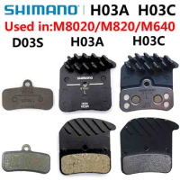 SHIMANO Pads DEORE XT SAINT ZEE DEORE H03A H03C D03S Cooling Fin Ice Tech Brake Pad Mountain M8020 M820 M640 brake Pad
