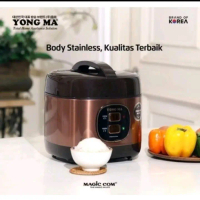 YONGMA SMC-8073-GOLD Rice Cooker - Cooker Stainless