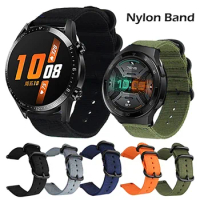 20 22mm Nylon Strap For Amazfit GTR 4 /GTR 3 Pro /GTR 2e /GTR 47mm /GTS 4 /GTS 3 /GTS 2 Watch Band Bracelet Smartwatch Wristband