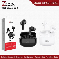 Earphone Bluetooth TWS Zbox S72 Black