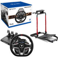 【THRUSTMASTER 圖馬斯特】圖馬斯特T248P方向盤踏板組+NLR WHEEL STAND LITE 2.0 賽車架(支援PS4/PS5/PC)