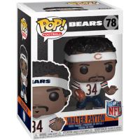 Funko Pop! Đồ Chơi Mô Hình Vinyl Bóng Đá NFL Chicago Bears # 78 Walter Payton, Áo Thi Đấu Trắng