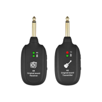 Guitar Wireless System 20Hz-20Khz Acoustic Transmission Rechargeable Transmitter Receiver For Electric Guitar Bass