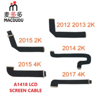 New LCD Screen Cable LVDs LED Display 2K 4K Resolutions Replacement For iMac 21.5" A1418 2012 2013 2014 2015 2016 2017 Years