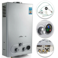 Pekai 12L LPG Water Heater Liquified Petroleum Gas Instant Tankless Propane Gas Water Heater