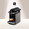 奈斯派索 Nespresso Pixie 膠囊咖啡機 - 極致鈦|深蘊藍