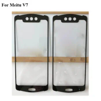 For Meitu V7 Front Outer Glass Lens Repair Touch Screen Outer Glass without Flex cable For Meitu V 7