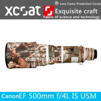 Camera Lens Coat Camouflage for Canon EF500mm F/4L USM Lens Camo Protection Cover Jungle camouflage