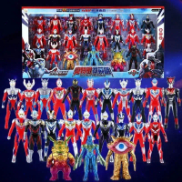 2025 กล่องของขวัญเต็มชุดของเล่นอุลตร้าแมนชุดตุ๊กตา Digasello Superman Shapeshifting Robot Monster ขอ