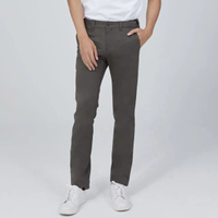 กางเกงขายาวชิโน่ แอร์โรว์ Easy Move Cotton Spandex สีกากี SW9T4KO