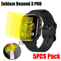 5PCS Film For Zeblaze Beyond 3 PRO Screen Protector Smart Watch Cover HD TPU Films