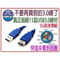 【現折$50 最高回饋3000點】 i-wiz USB 3.0 A公-A母高速傳輸延長線 1.8米