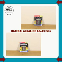Batu Baterai ABC Alkaline AA / A2 & AAA/A3 Battery 1.5V (4+2) AAA/A3 ISI 6