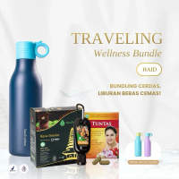 Traveling Wellness Bundle ( Ratusan Indonesia Tru Ginger x NewTreeSea Tumbler, wellness care bundle,